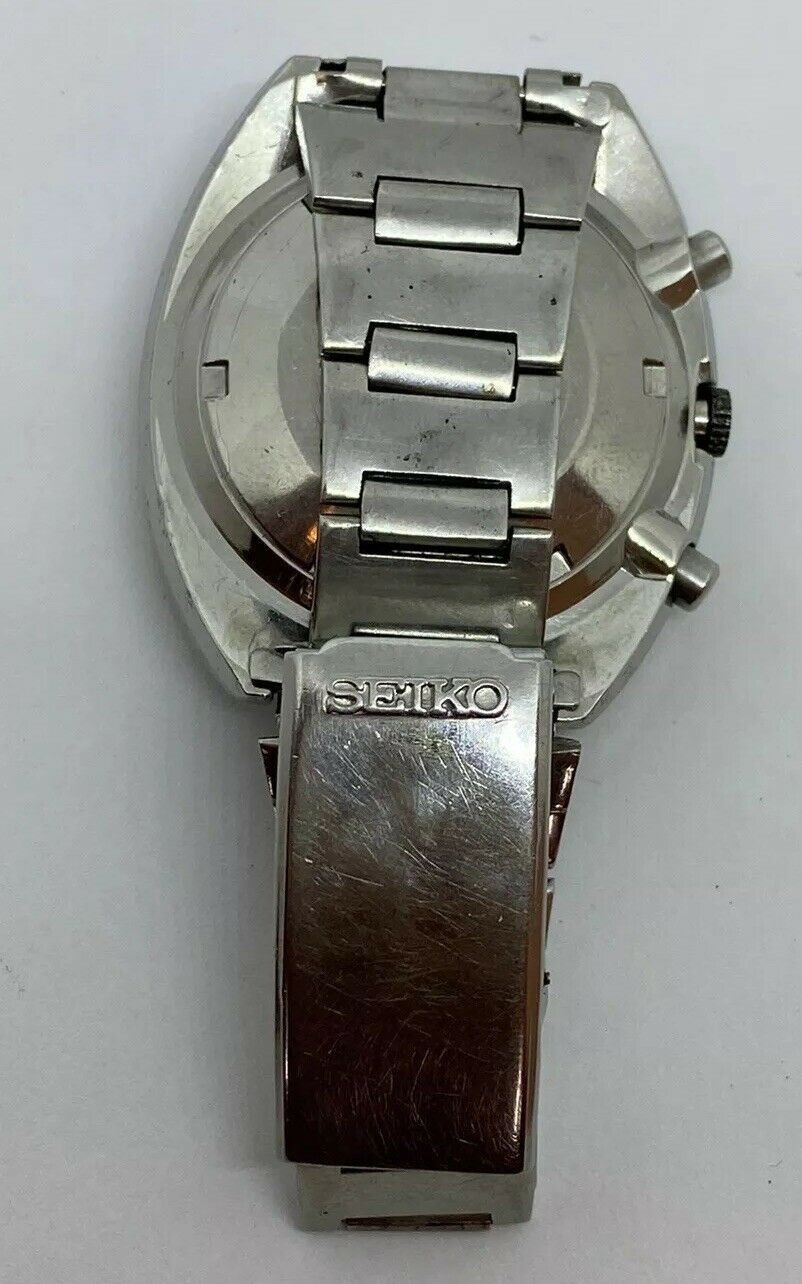 Vintage SEIKO 6139-6002 Pepsi Automatic Chronograph Pilot Japan Watch